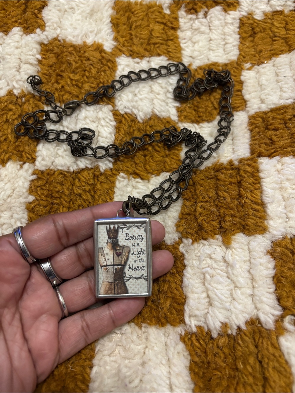 Jewel Kade necklace and pendant witch whimsy fairycore boho goth grunge boho Y2K